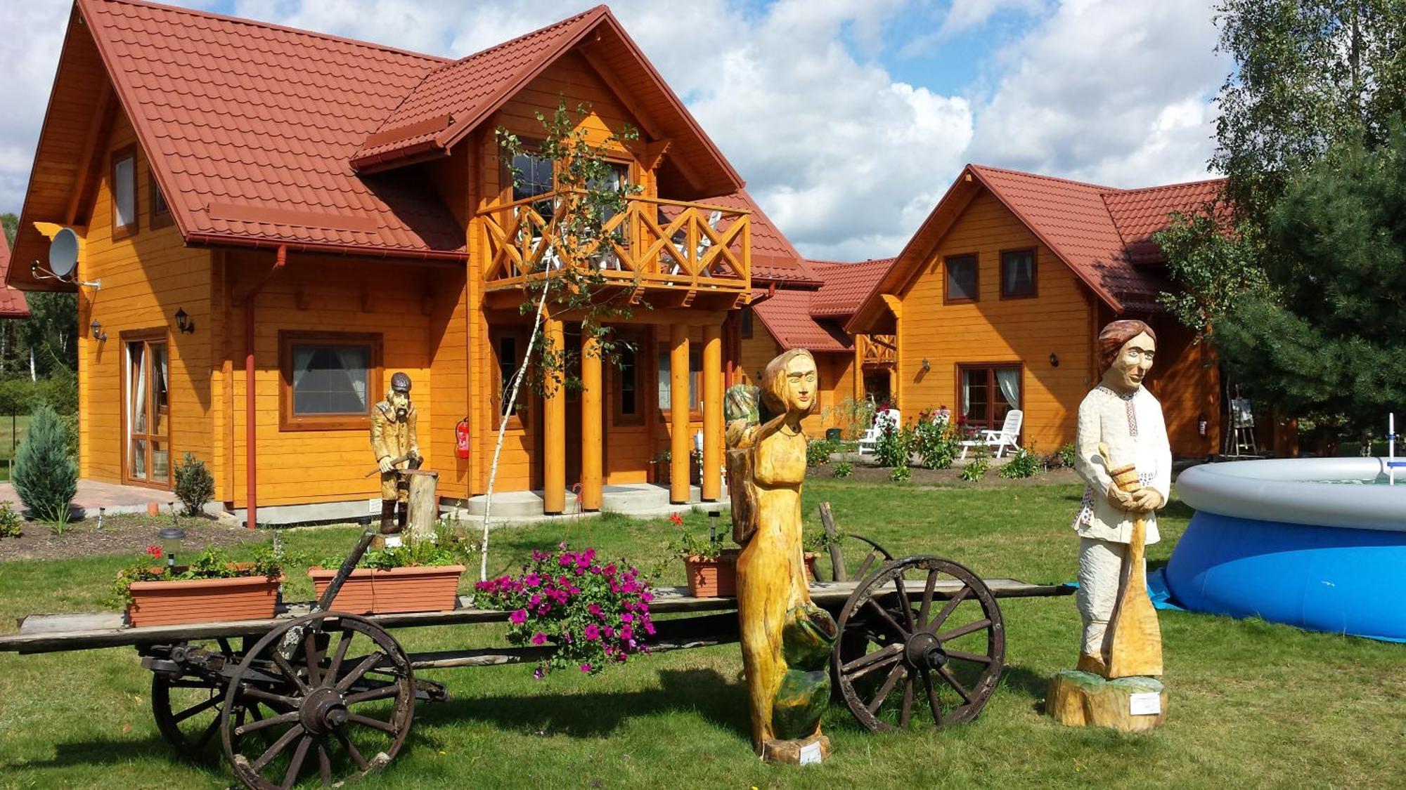 ホテル Osrodek Wypoczynkowy Ranczo オクニンカ エクステリア 写真